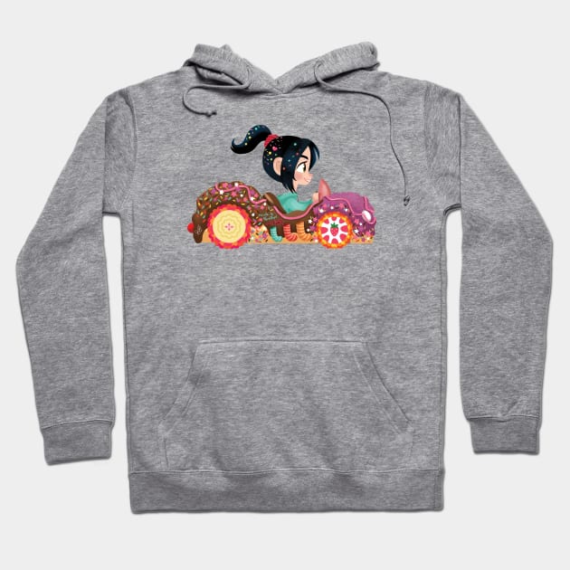 Sugar Rush Hoodie by InesBarrosArt